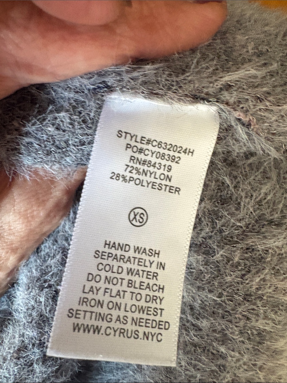 Cyrus Teddy Coat in Heather Gray - Picture 7 of 8